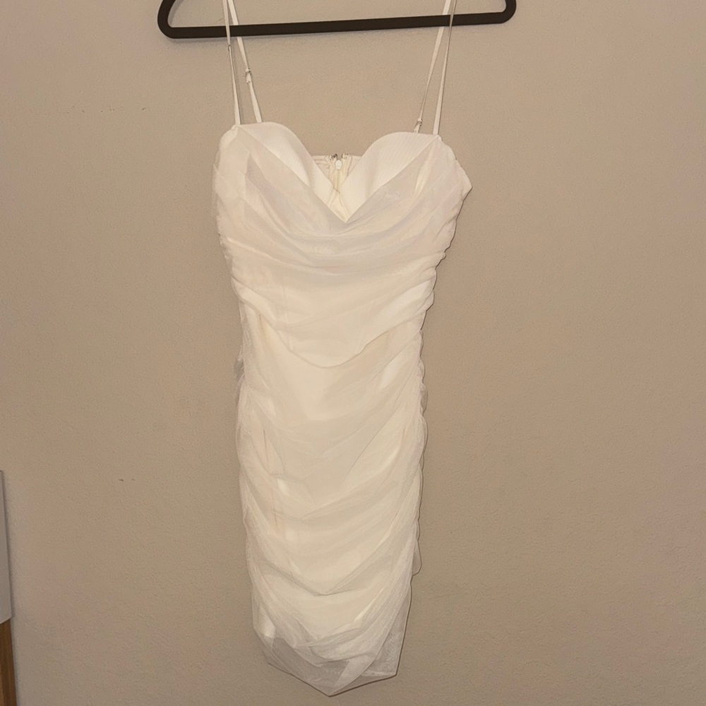 Oh Polly white mini dress